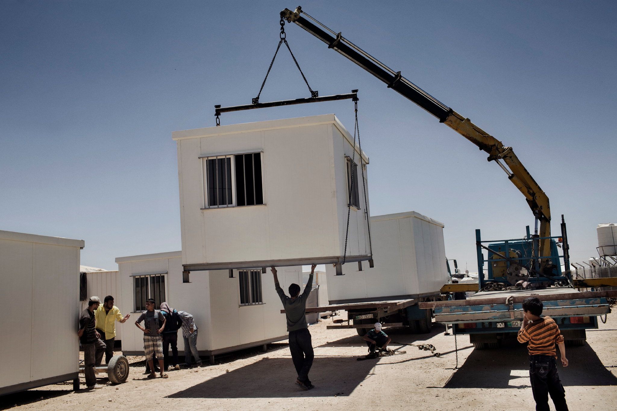 Zaatari Refugee Camp Like Small City