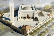 architectural rendering of the proposed Mosque of Marseille